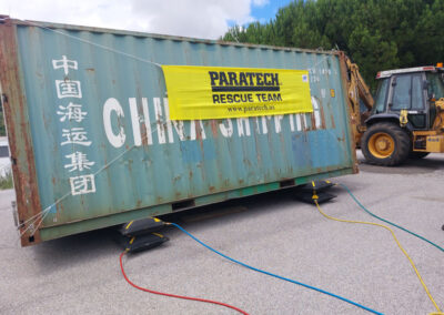 Paratech Hebekissen Rescue Team Container Schwerlast Heben Feuerwehr