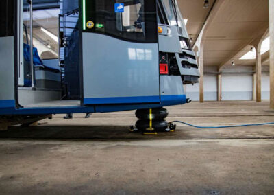 Fahrzeug Achse Hebekissen Anwender Werkstatt Training