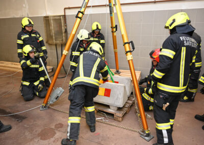 Paratech-Basic Rettungsstützen Aufbau Feuerwehr Übung