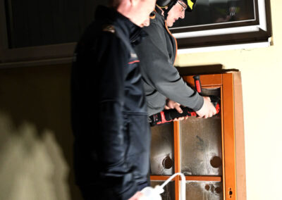 Fensteröffnung Feuerwehr Einsatz Training Praxisübung Scheureder Österreich