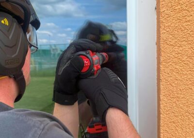 Fenster Öffnen Kippfenster Werkzeug Praxisübung Feuerwehr Training