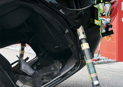 Paratech-Basic Rettungsstütze PKW Dachlage Handhabung Training Feuerwehr Scheureder